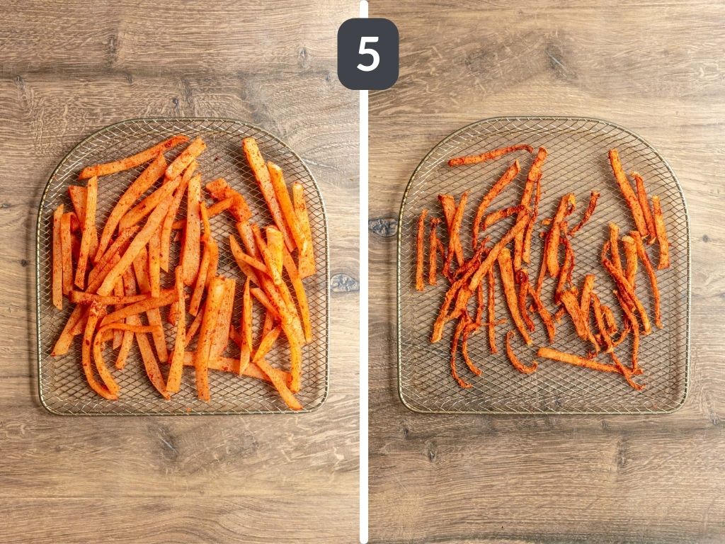 OilFree Jicama Fries (Air Fryer or Oven)